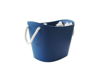 Hachiman opbergmand, zeekleurig, 7 liter, marineblauw