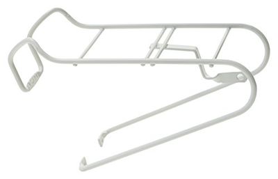 Cicli Bonin Unisex volwassen mand universele draai-bevestiging drager - wit, één maat