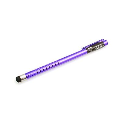 SYSTEM-S Stylus Touch Pen lápiz Capacitivo 10,5 cm, Color Lila