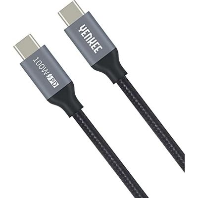 Câble USB de Synchronisation et de Charge 3.1 Gen 2, 1.5 Mètre Longueur, Gris