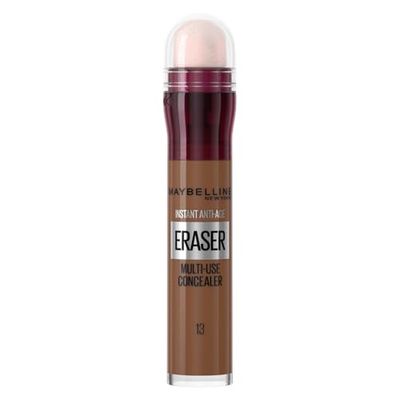Maybelline Instant Anti Age Eraser Eye Concealer, Dark Circles and Blemish Concealer, Ultra Blendable Formula, 13 Cocoa