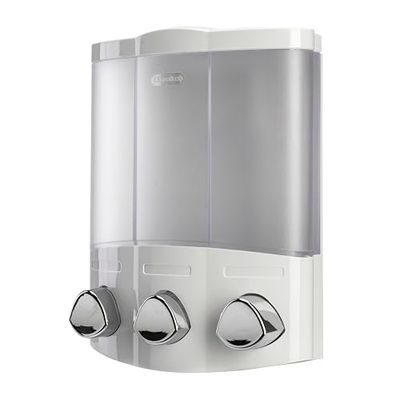 Croydex PA660722 Euro Distributeur de Savon Trio Blanc