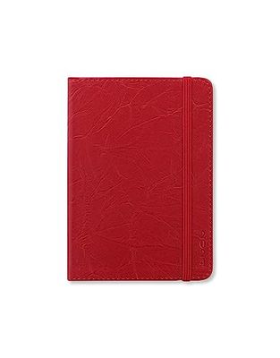 Letts Sovereign A6 week to view 2024 diary - red