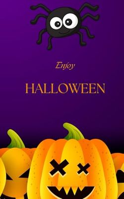 Enjoy Halloween: Spooky Colouring Book