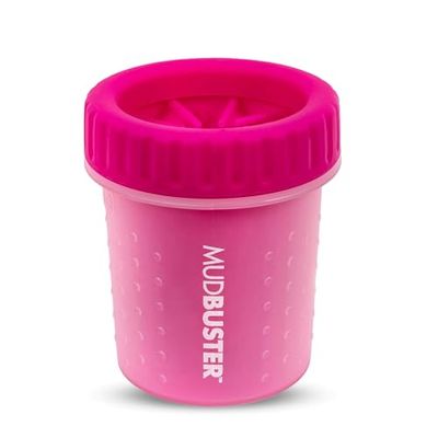 Dexas PW700233 MudBuster Outil Portable de Nettoyage de Pattes de Chien Rose Taille S