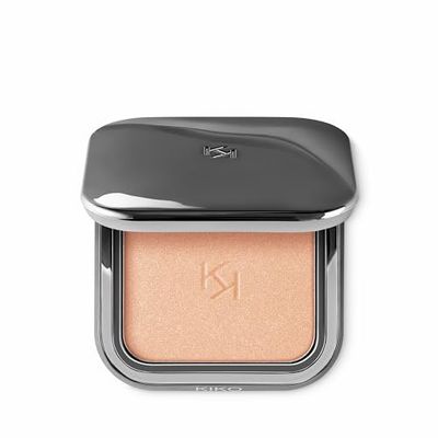 KIKO Milano Glow Fusion Powder Highlighter - 02, Iluminador En Polvo Con Resultado Modulable