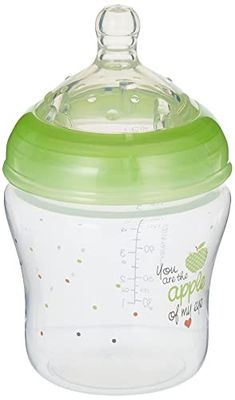Little Moments – vattenflaska – grön – långsam drickvätska – 180 ml – 0 m+
