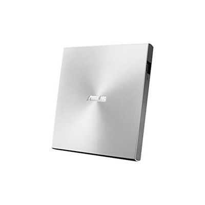 ASUS ZenDrive U7M Argent (SDRW-08U7M-U) – Graveur DVD x8 ultra-compact, compatible avec Windows et Mac OS, 2 M-DISC offerts
