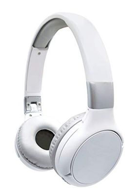Lexibook Acoustix - 2-in-1 Bluetooth en Bedrade Hoofdtelefoon, Stereo, draadloos, bedraad, oplaadbare batterij, Bluetooth 5.3 (tot 10m), wit, HPBT010S