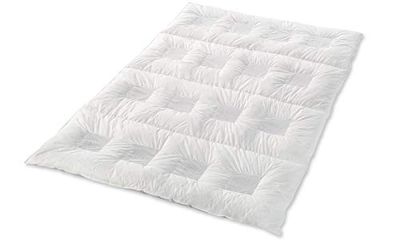 CLIMABALANCE Comfort Warm Couverture en Coton Blanc 155 x 220 cm