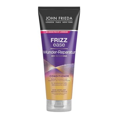 John Frieda Frizz Ease Miracle Repair Conditioner - 250 ml - Repairs dry, heat-damaged and unruly hair