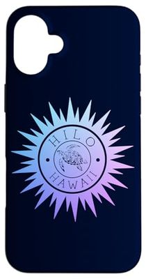 Souvenir per surfisti immersioni subacquee a Hilo, Hawaii, tartaruga marina Custodia per iPhone 16 Plus