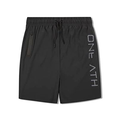 One Athletic Pantaloncini da Corsa Mtech Uomo, Cachi, L