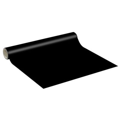 Ambiance - Vinilo adhesivo adhesivo adhesivo para decoración interior, pared de cocina, adhesivo extraíble, lavable, impermeable, ventana, muebles, dormitorio, sala de estar, color negro