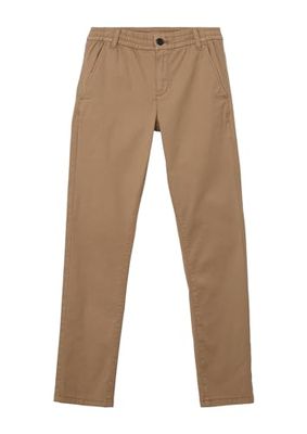 s.Oliver Junior Chino voor jongens, slim fit, bruin, 140/REG, bruin, 140 cm