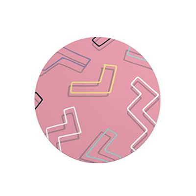 Questo Casa, Round Digital Printed Mouse Pad, Non-Slip Base, for Office and Home, Diameter:22cm