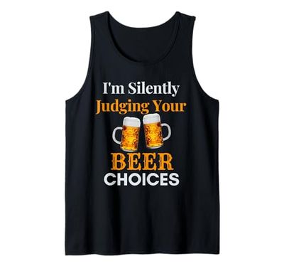 I'm Silently Judging Your Beer Choices Divertente Bere Canotta