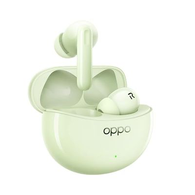 OPPO Enco Air3 Pro Wireless Headphones, Bluetooth 5.3, Noise Cancelling, Wireless Charging, Low Latency, High Capacity Battery, IP55, Green