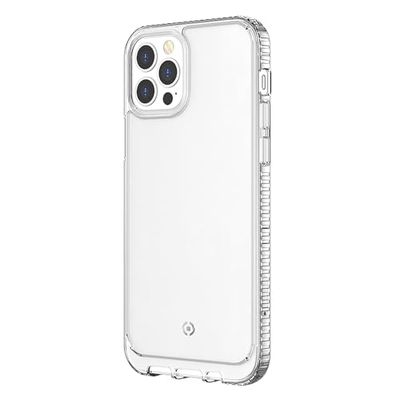 Celly Beschermhoes voor iPhone 12 Pro Max, schokbestendig, TPU, krasbestendig, met versterkte randen