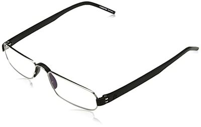 Rodenstock unisex Gafas de lectura R2180, gafas para la hipermetropía, gafas rectangulares con montura ligera de acero inoxidable (+1 / +1,5 / +2 / +2,5)