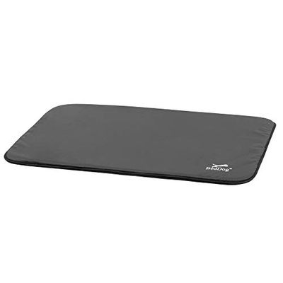 BedDog® Estera Cora, Almohada para Perros, cojin Cama para Perros Rectangular, Alfombra para Mascotas, sofá, Antracita, tamaño XL (105x75cm)