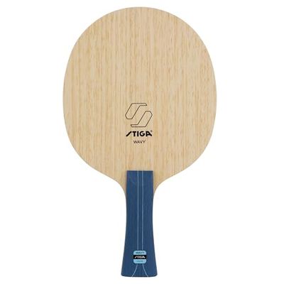 STIGA Wavy Ultra Fibre Bois de Tennis de Table Pro, Master Grip – Bois Ultra-Rapide à la Précision Exceptionnelle, Ultrafibre pour Réduire Les Vibrations, pour Les Joueurs Offensifs