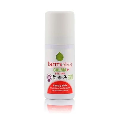 Líquido Calmante Picaduras Mosquitos - Función Calmante Post-Picaduras - Spray 20 ml - Alivia el Picor y Reduce la Hinchazón - After Bite - Propiedades Reparadoras con Aceita de Oliva - Farmoliva