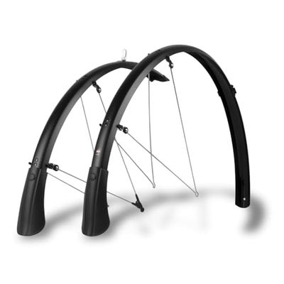 SKS Blumels Mudguard Set guarda-lamas, unissexo, preto mate, 26"