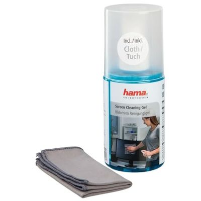 Hama LCD/Pantalla TFT Gel de Limpieza Incluido. Paño de Limpieza