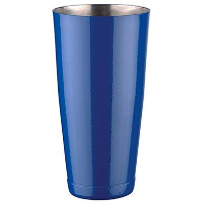 Piazza 474757 Boston Shaker coloré en acier inoxydable Bleu Capacité 90 ml