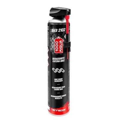 Errecom 1000 Miglia BKR 2102 Sgrassante Catena Bici con speciale erogatore a doppia posizione - Bombola 750 ML