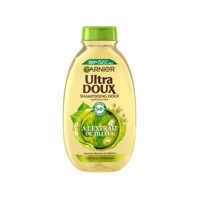 GARNIER Ultra Doux Tilleul Shampooing au Tilleul, 250 ml