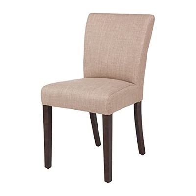 Bolero gr367 contemporáneo silla de comedor, Beige (Pack de 2)