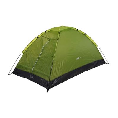 Well Home Enkele tent voor 2 personen, groen, 200 x 120 x 100 cm