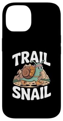 Trail Snail Hiking Hiker Backpacking Mountain Trekking Case for iPhone 14