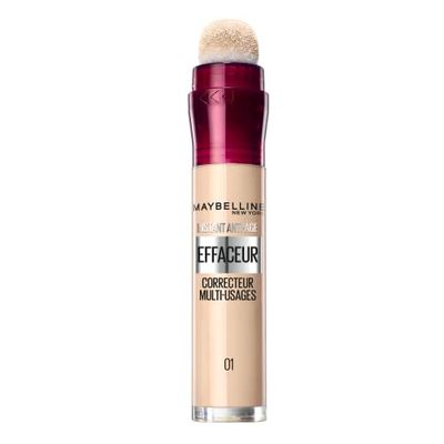 Maybelline New York - Instant Anti-Age Eraser, correttore multiuso, colore: 01 Light