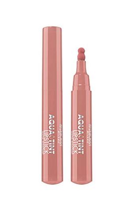 Deborah Milano - Aqua Tint Lipstick con Aloe Vera, Tinta Labbra a Lunga Durata N.01 Terracotta, Pennarello Waterproof Idratante e Brillante, Dona Labbra Soffici e Satinate, 2.5 gr