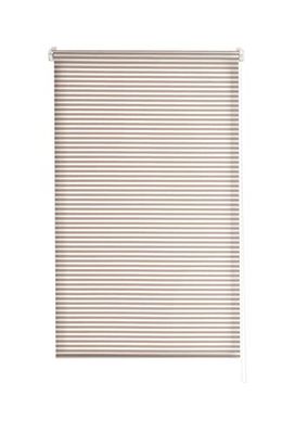 Estoralis | Robert | Store Enrouleur Moderne | sans Outil Tissu Tamisant | Taupe | 55 x 195 cm (Largeur/Hauteur) Taille du Tissu 52 x 190 cm | Stores pour fenêtres et Portes