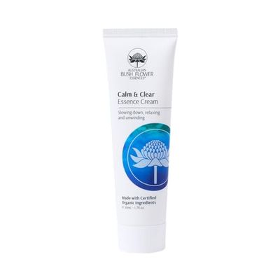 Australian Bush Flowers Love System Organic Calm and Clear Moisturiser - 50 ml