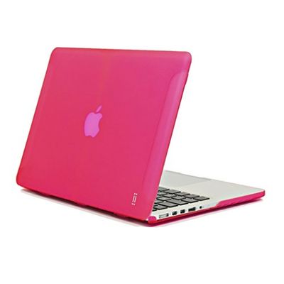 Aiino Hard Shell - Funda Dura para portátil Apple MacBook Retina 15", Color Rosa