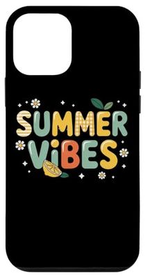 Summer Vibes Lemon Daisy Graphic Case for iPhone 12 mini