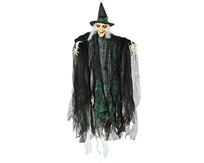 ATOSA Carnival Pendentif sorcière sans grammes, 110 cm, multicolore, taille unique (S1123409)