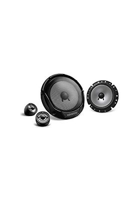 Kenwood KFC-E170P Kit d'enceintes séparées modulaire 2 Voies 17cm - 300W Max - 30W RMS. encastrable- Noir