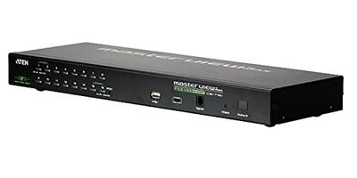 Aten CS1716I commutateur écran, Clavier et Souris Grille de Montage Noir