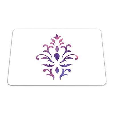 Bonamaison, Tapis de Souris Rectangle Imprimé Numériquement, Fond Antidérapant, pour Bureau et Maison, Taille: 22x18cm