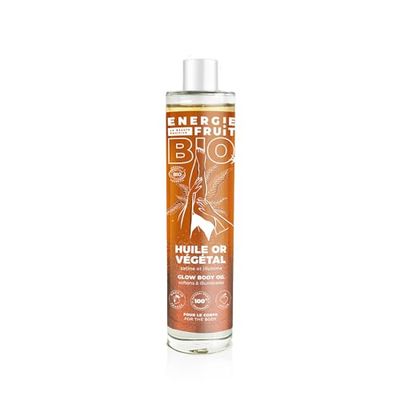 ENERGIE FRUIT | Huile Or Végétal | Certifiée BIO par ECOCERT | Fabrication Française | Végan | 100 ml
