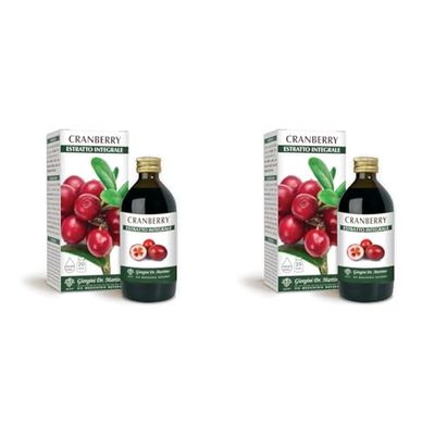 Dr. Giorgini Cranberry Estratto Integrale - 200 ml (Confezione da 2)