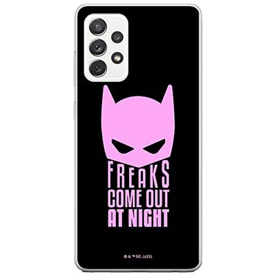 ERT GROUP mobiltelefonfodral för Samsung A52 5G / A52 LTE 4G / A52S 5G originalt och officiellt licensierat DC mönster Batman 052 anpassad till formen på mobiltelefonen, fodral tillverkad av TPU-plast