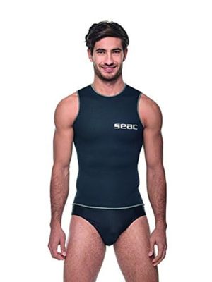 SEAC Men's Sleeveless Undersuit Size:L