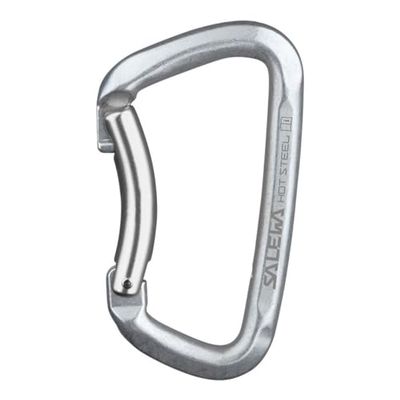 SALEWA volwassenen Hot Steel Bent karabijnhaak, blauw, UNI